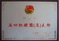 热烈祝贺我校被评委中山市五四红旗团（总）支部、2011年度板芙镇先进团组织