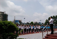 我校举行新团员入团宣誓仪式